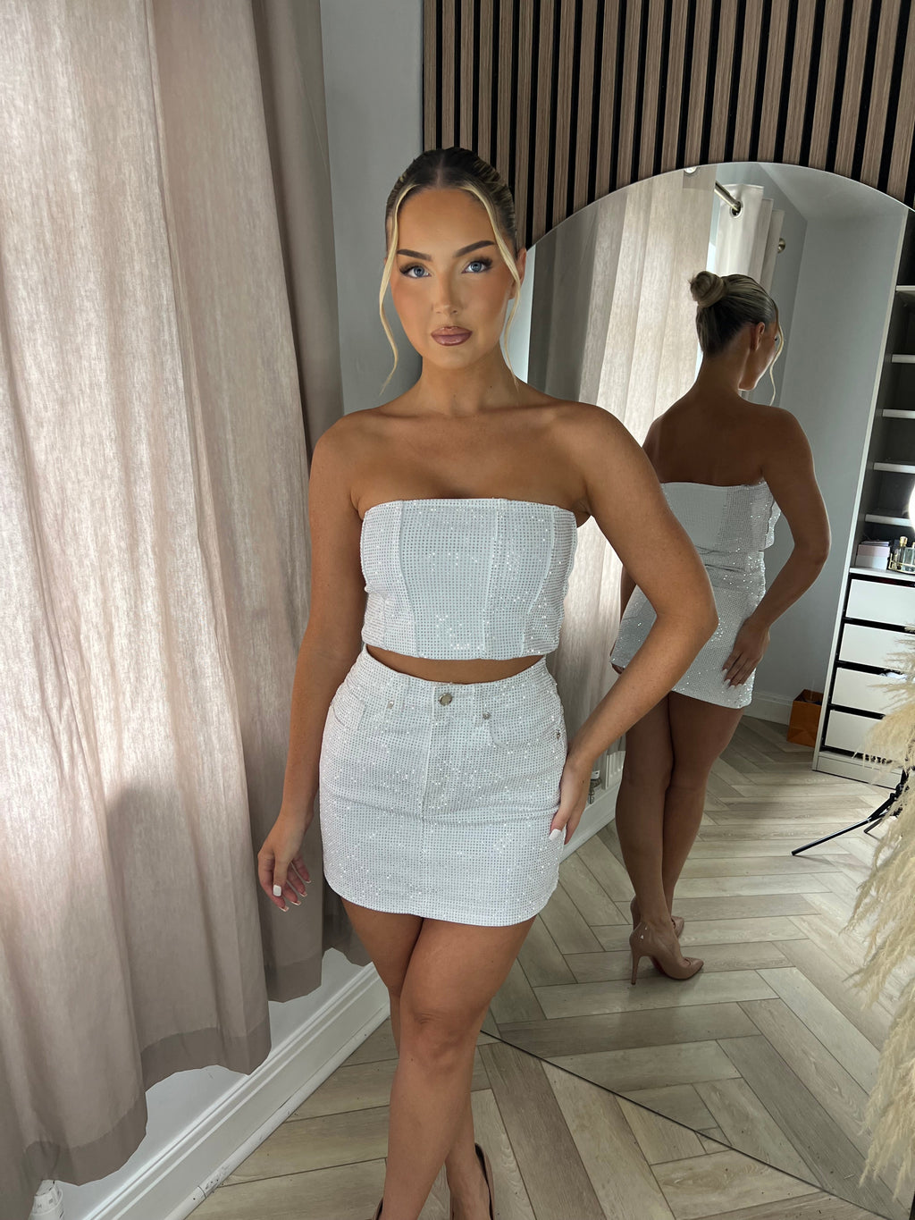 GLAM SHINE: Il Co-Ord Set Total Cristalli
