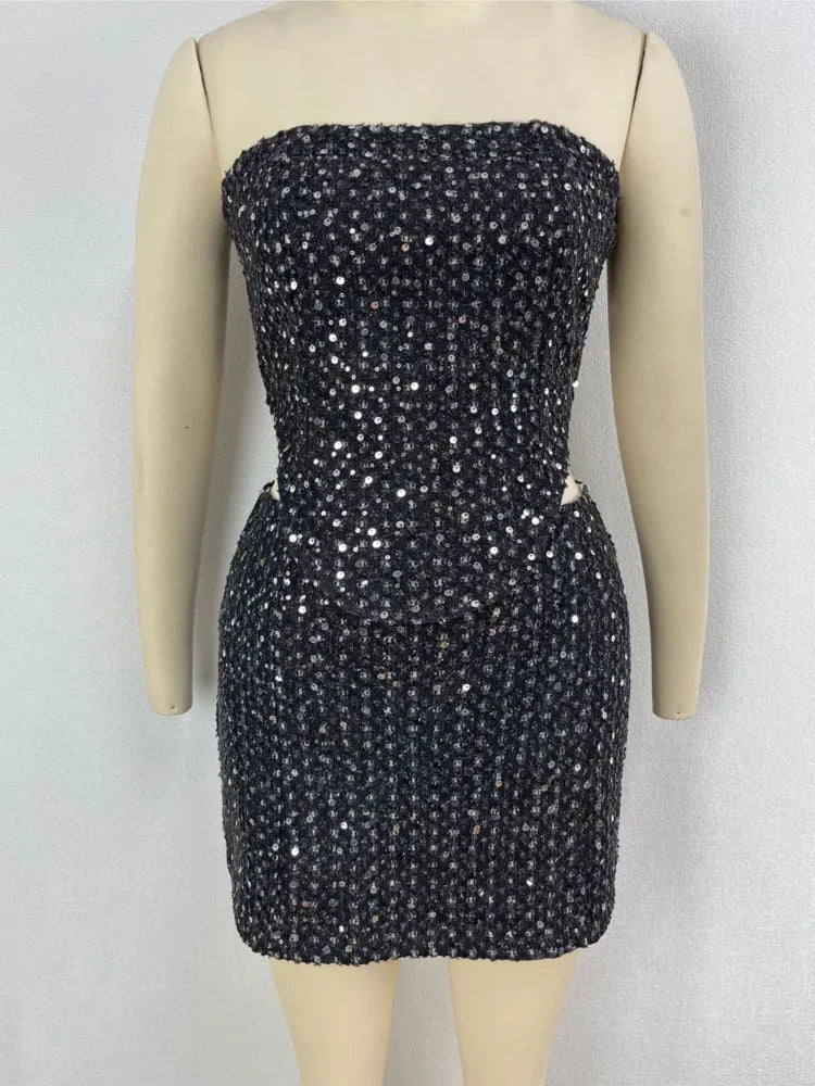 VORTEX SHINE: Il Nuovo Co-Ord Set di Cristalli