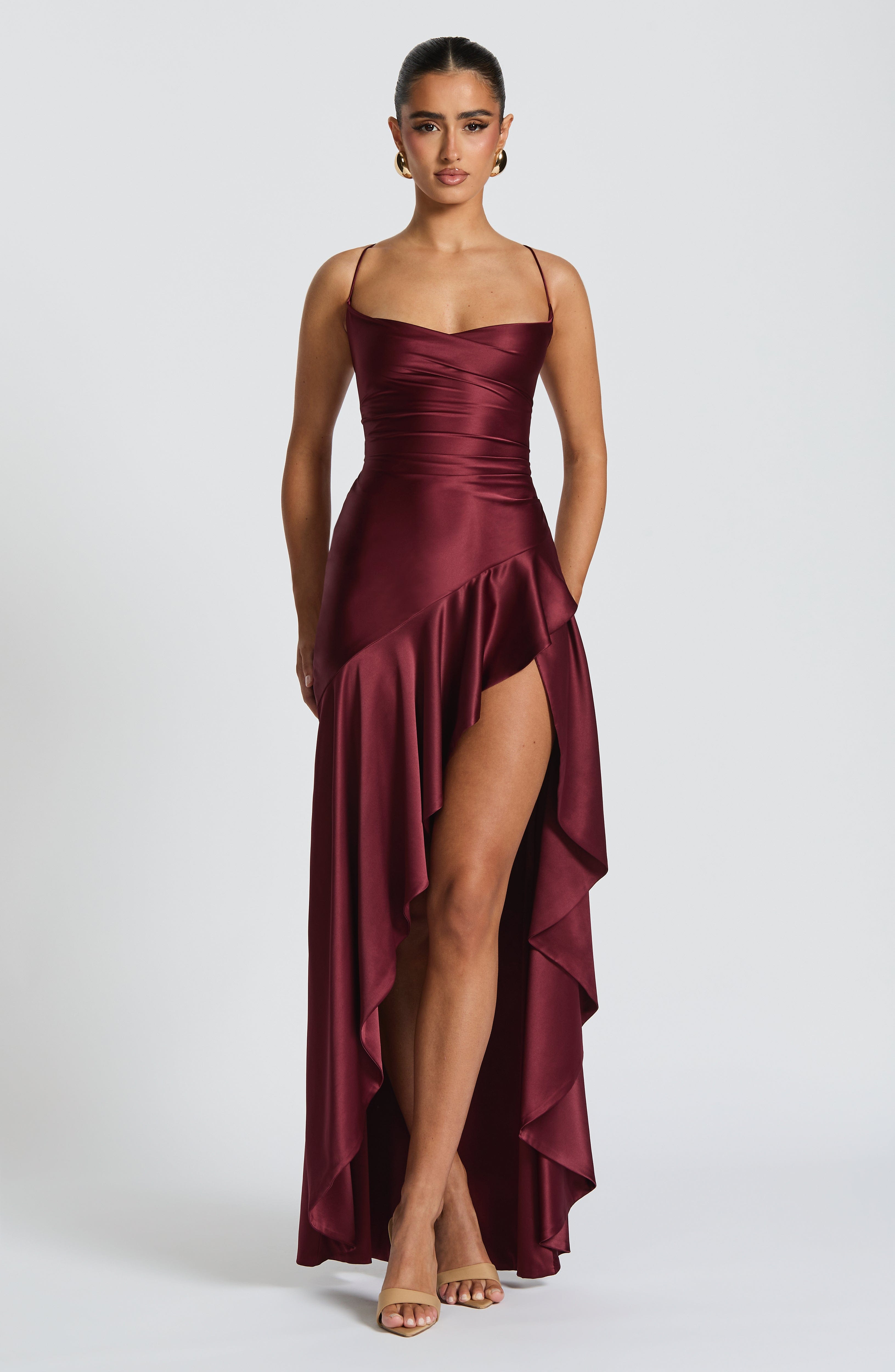 Samira Maxi Dress - Aqua